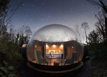 foto de um hotel bolha